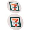 Image 1 : Pair Of Plastic 711 Advertising Signs