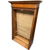 Image 3 : Vintage Wooden Gun Cabinet With Pull Down Front