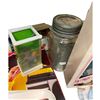 Image 8 : Large Assortment Of Vintage Collectibles, Toys, Large Brass Pitcher, Analog Clock Radio, Etc..