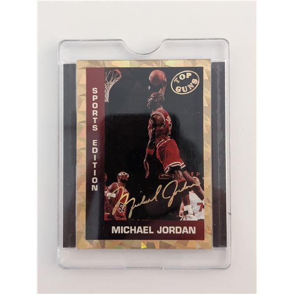 Michael Jordan Top Guns Sports Edition Trading Card