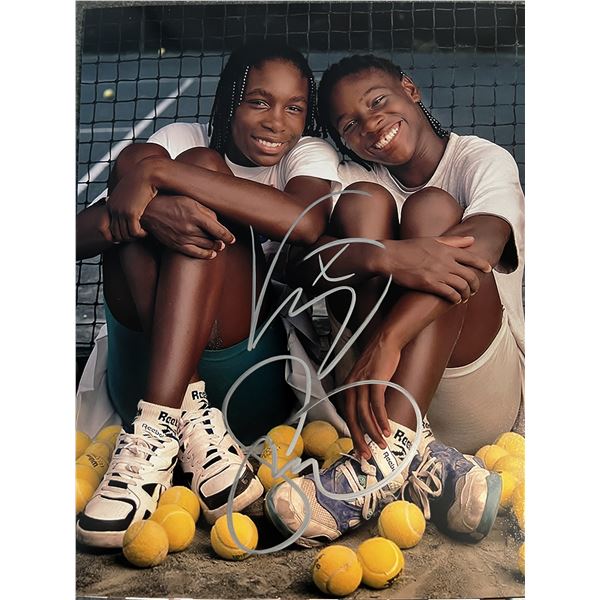 Venus and Serena Williams signed photo