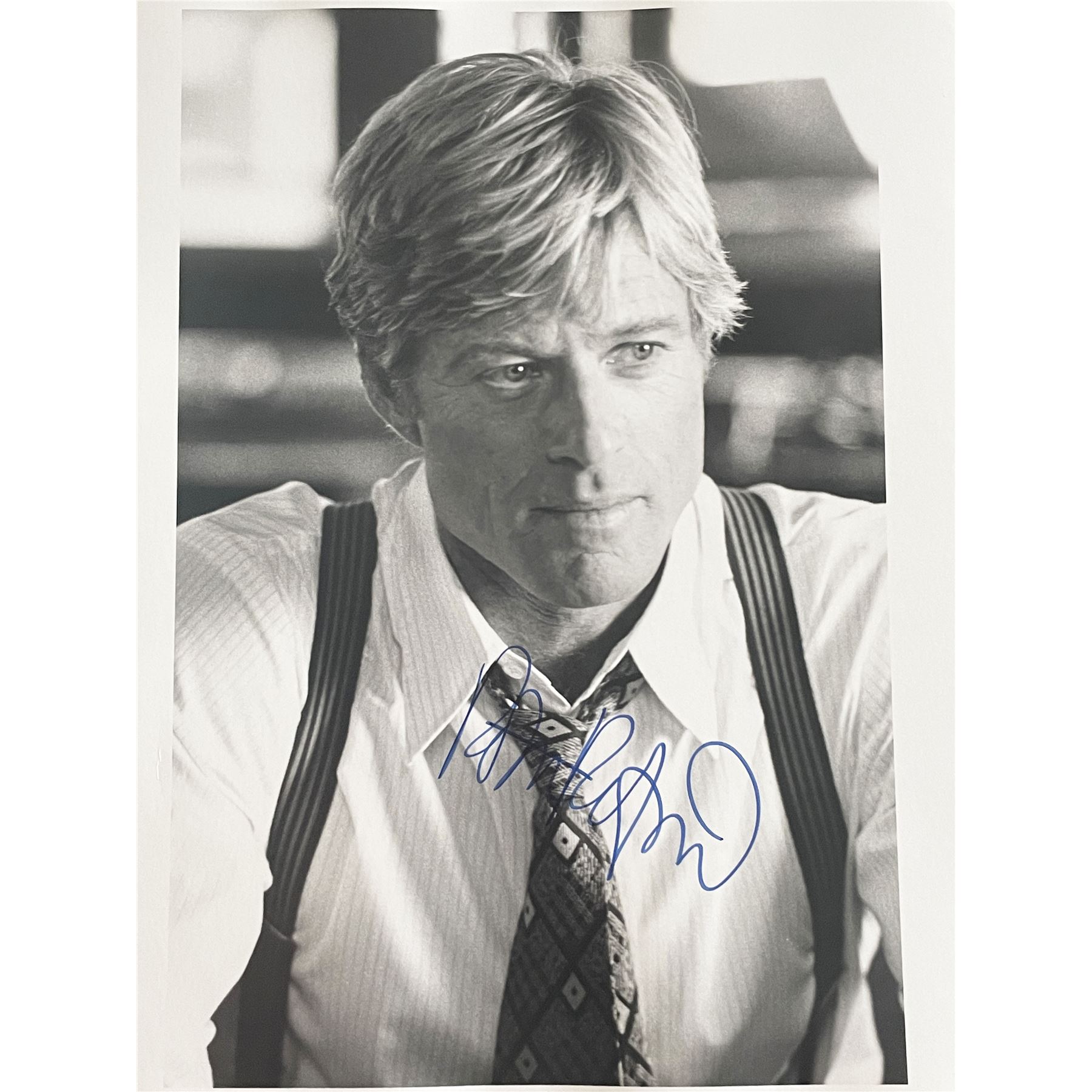 Robert Reed Autograph Example Robert Redford signed photo