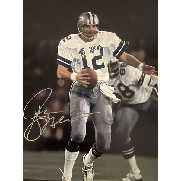 Dallas Cowboys Roger Staubach signed photo