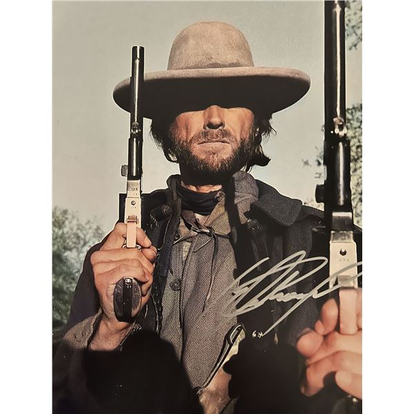 Outlaw Josey Wales Clint Eastwood signed photo