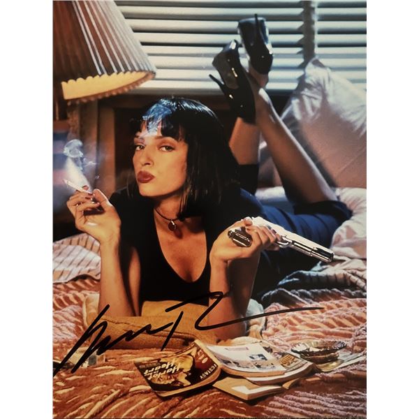 Pulp Fiction Uma Thurman signed photo