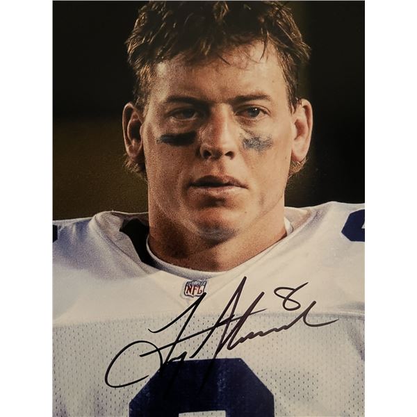 Dallas Cowboys Troy Aikman signed photo