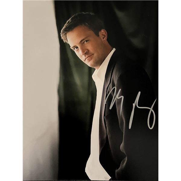 Friends Matthew Perry signed photo