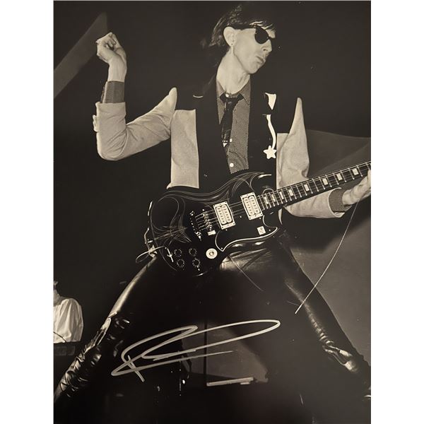 The Cars Ric Ocasek signed photo