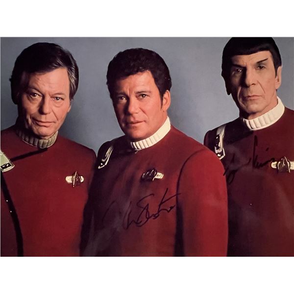 Star Trek cast signed photo