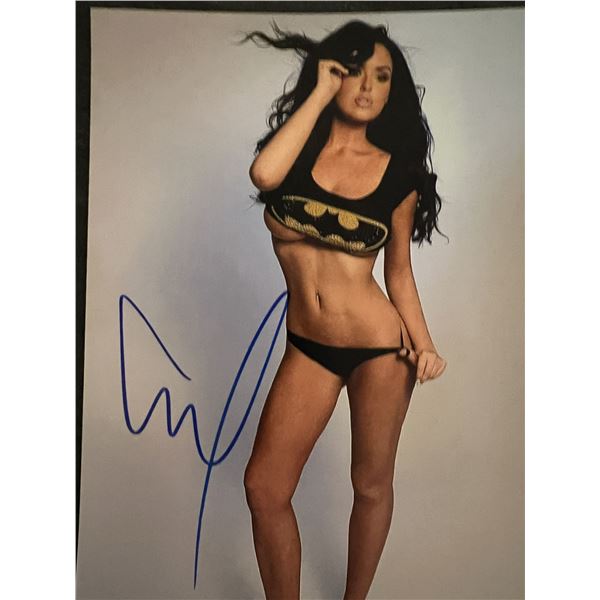Abigail Ratchford signed photo