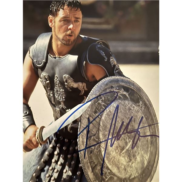 Gladiator Russell Crowe signed photo