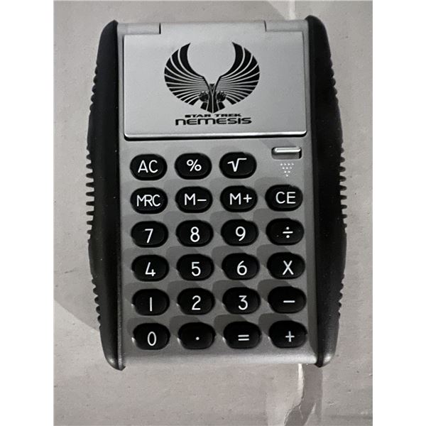 Original Star Trek Nemesis flip calculator