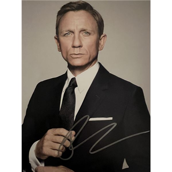 James Bond Daniel Craig signed photo