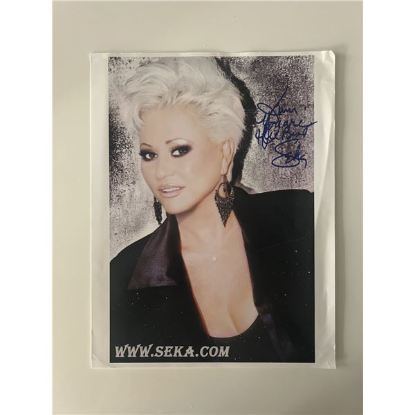 Seka signed photo