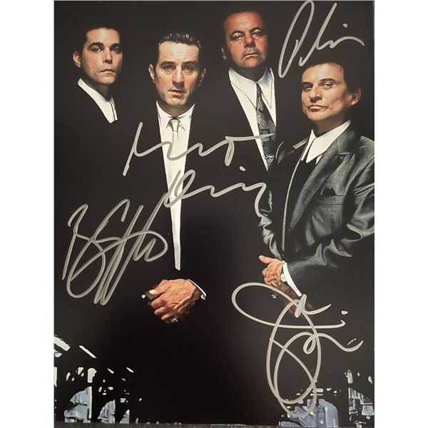 Goodfellas cast signed photo