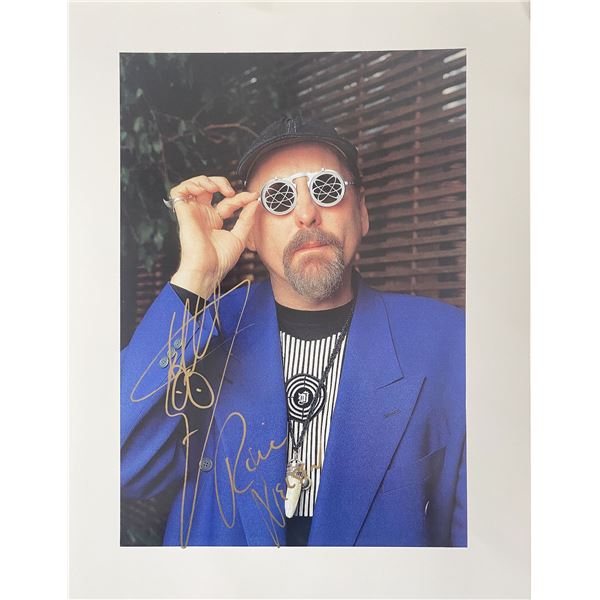 Rick Nielsen signed photo. 11x14 inches