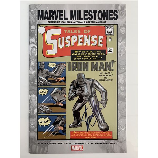 Stan Lee signed Tales Of Suspense comic book. 7x11 inches