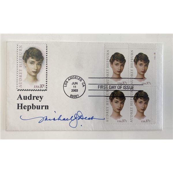 Audrey Hepburn  signed First Day Cover June 11,2003.7x4 inches