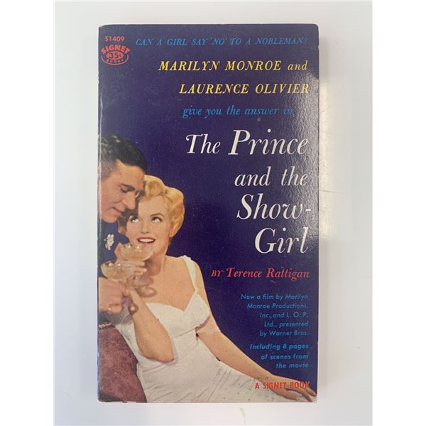 The Prince and The Showgirl 1957 first edition paperback book