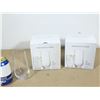 Image 1 : LOT DE 2 ENS DE 4 VERRES HIGHBALL 390ml DISTINCTLY HOME