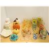 Image 1 : LOT DE VERRES ET ARTICLES RETRO