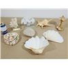 Image 2 : LOT DE 8 ARTICLES DE COQUILLAGES DÉCORATIVE