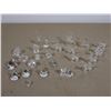 Image 2 : LOT DE 22 BIBELOTS EN VERRES ASST