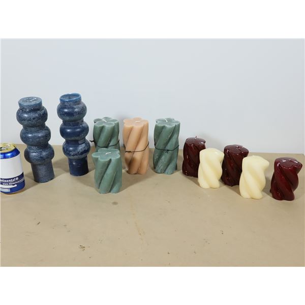 LOT DE 11 BOUGIES