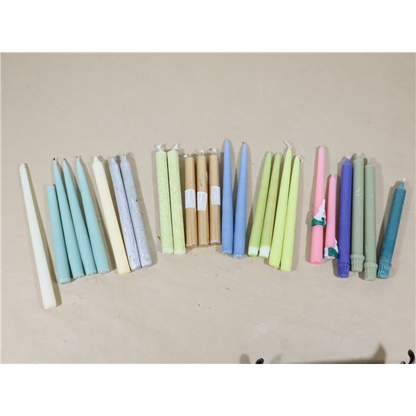 LOT DE 25 BOUGIES