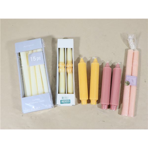 LOT DE BOUGIES