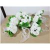 Image 1 : LOT DE 8 BOUQUETS DE FLEURS ARTIFICIELLES