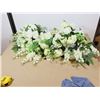 Image 1 : LOT DE 2 ENS DE FLEURS ARTIFICIELLES