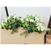 Image 2 : LOT DE 2 ENS DE FLEURS ARTIFICIELLES