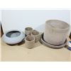 Image 1 : LOT DE 5 POTS DE FLEURS ASST
