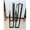 Image 2 : LOT DE 2 PORTE-SERVIETTES EN MÉTAL 45"x22"