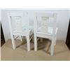 Image 2 : ENS DE 2 CHAISES D'ENFANTS EN BOIS