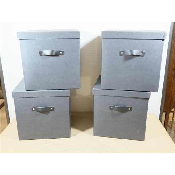 LOT DE 4 BOÎTES 12"x12"x12"