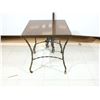 Image 1 : TABLE EN MÉTAL/BOIS 20"x20"x22"