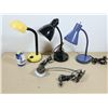 Image 1 : LOT DE 4 LAMPES DE BUREAU ASST