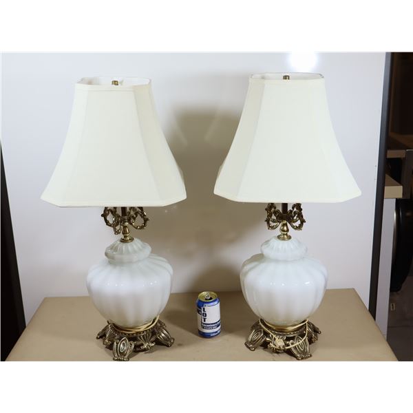 ENS DE 2 LAMPES DE TABLES