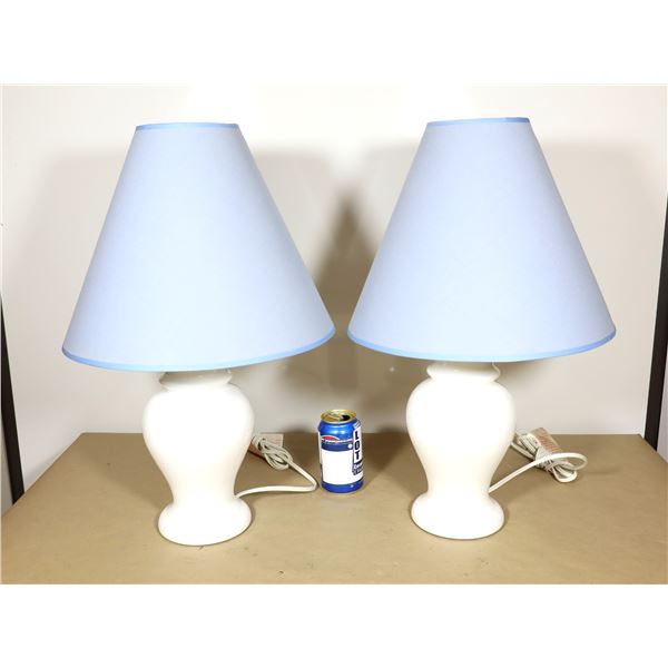 ENS DE 2 LAMPES DE TABLES