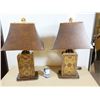Image 1 : ENS DE 2 LAMPES DE TABLES