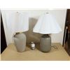 Image 1 : LOT DE 2 LAMPES DE TABLE