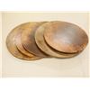 Image 1 : LOT:5 DESSUS DE TABLES EN BOIS 30-36"D. (SANS PIEDS)
