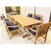 Image 2 : TABLE 96"x37"x30" AVEC 6 CHAISES