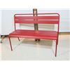 Image 1 : BANC EN MÉTAL 49"
