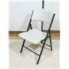 Image 1 : LOT DE 5 CHAISES PLIANTE PLASTIQUE