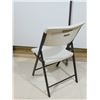 Image 2 : LOT DE 5 CHAISES PLIANTE PLASTIQUE