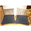 Image 1 : LOT DE 4pcs COUSSINS ASST