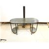 Image 1 : TABLE À CAFÉ EN MÉTAL 42"x18"x21"